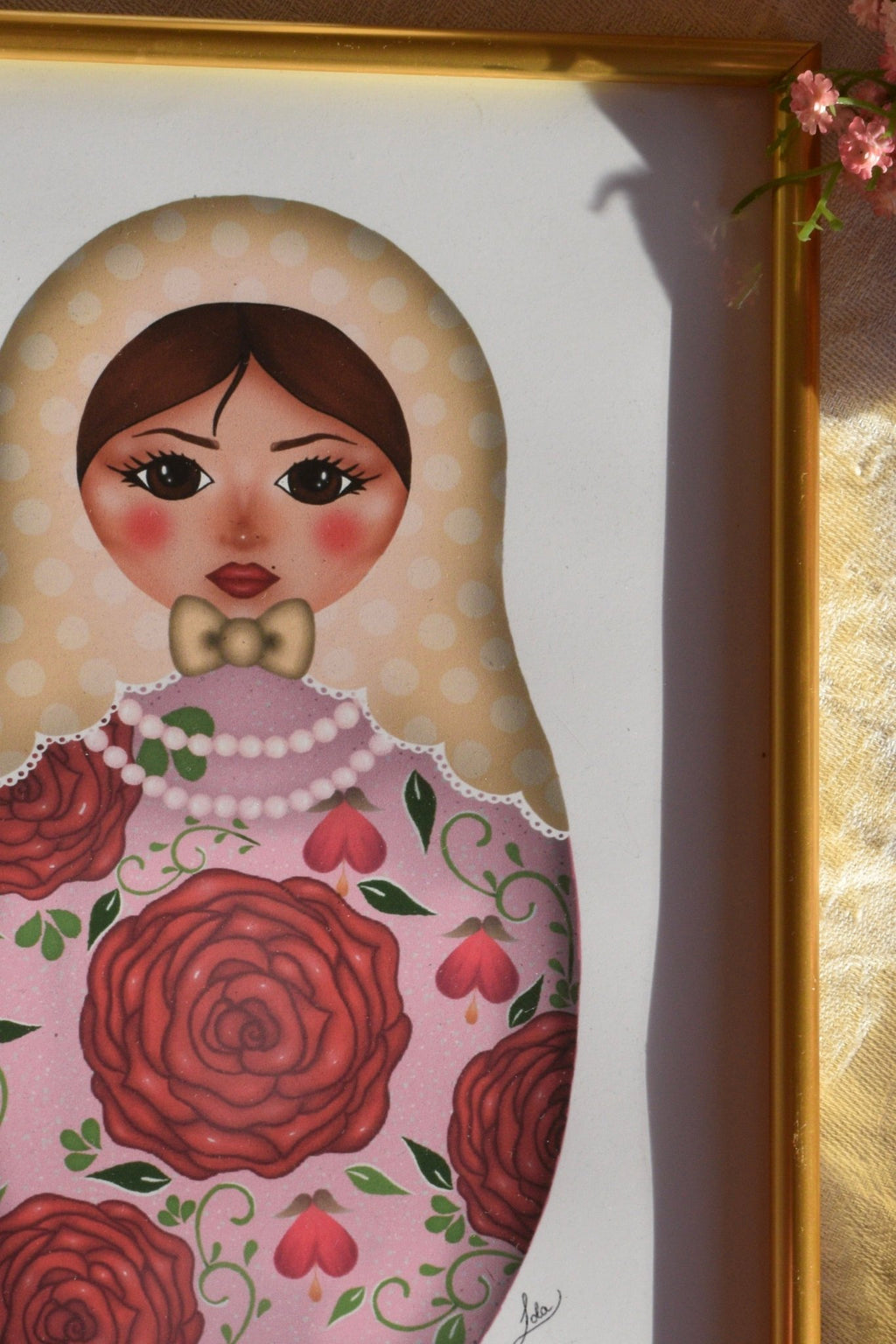 I. "The Muse" Art Print - Romantic Clementine