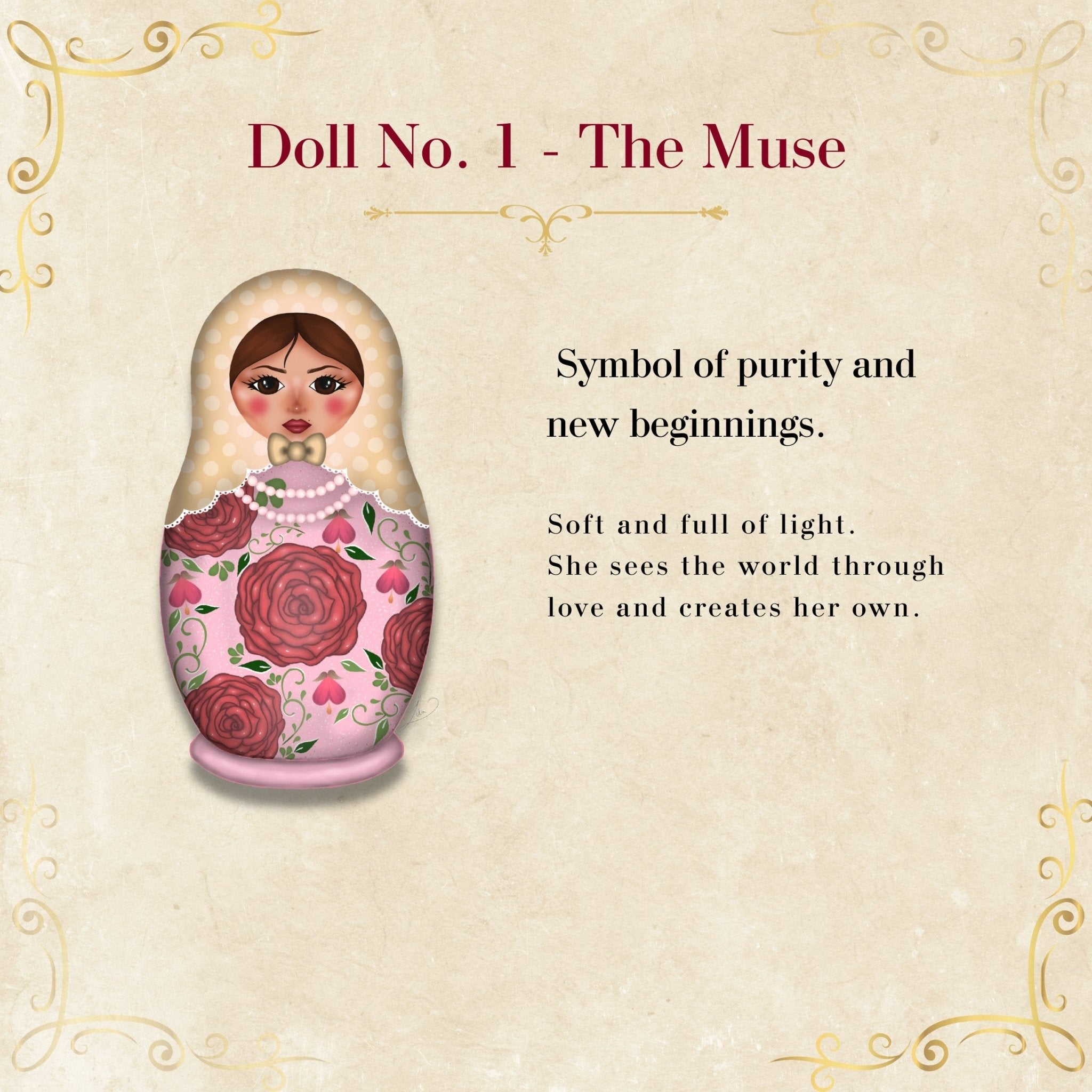 I. "The Muse" Shirt - Romantic Clementine