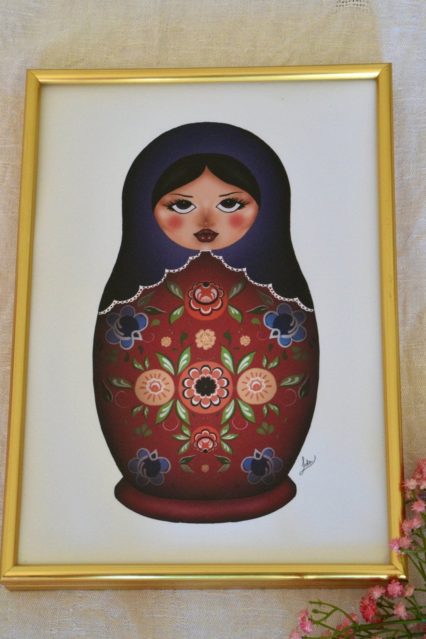 II. "The Skeptical" Art Print - Romantic Clementine