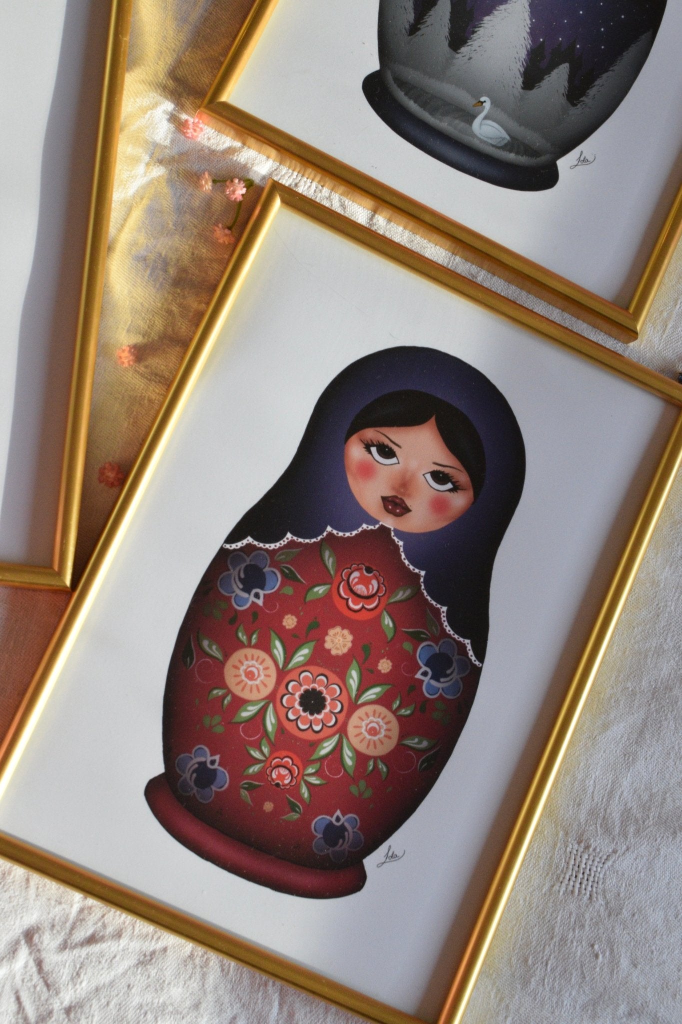 II. "The Skeptical" Art Print - Romantic Clementine