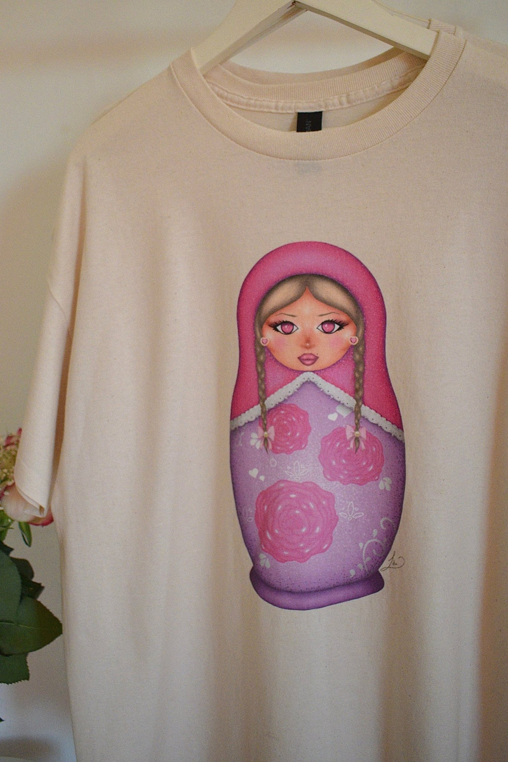 III. “The Lover” Shirt - Romantic Clementine